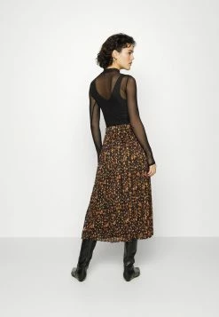 YASLEONORI MIDI SKIRT - Jupe Plissée - Black -YAS Soldes Boutique 8ea56c4823d842ecb527cf7af90ba399