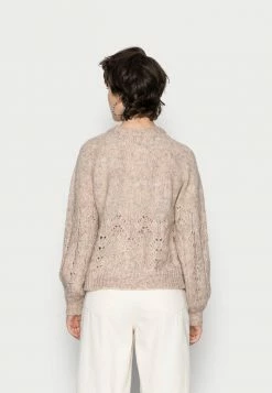 YASJAZLYN ICON - Pullover - Creme Melange 7 YASJAZLYN ICON - Pullover - Creme Melange -YAS Soldes Boutique 8f1b295157d442feb15c572b61d3e56a