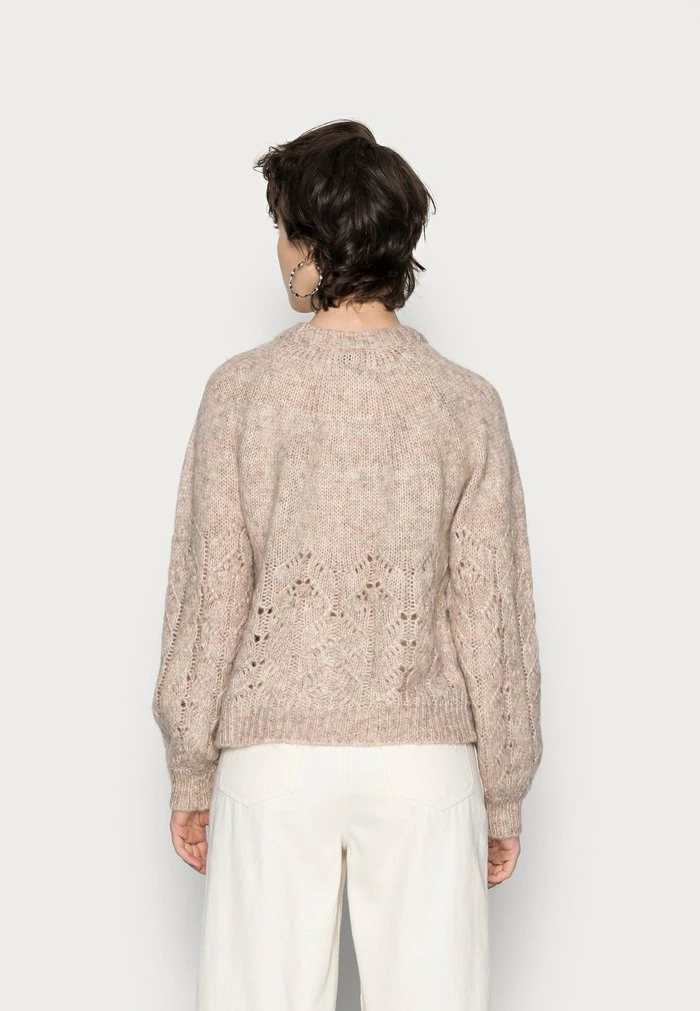 YASJAZLYN ICON - Pullover - Creme Melange 3 YASJAZLYN ICON - Pullover - Creme Melange – Image 3