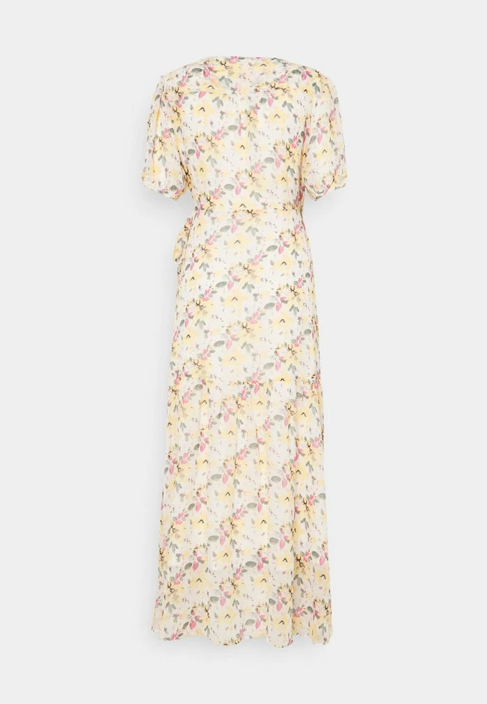 YASNILIMA WRAP DRESS - Robe De Jour - Eggnog 2 YASNILIMA WRAP DRESS - Robe De Jour - Eggnog – Image 2