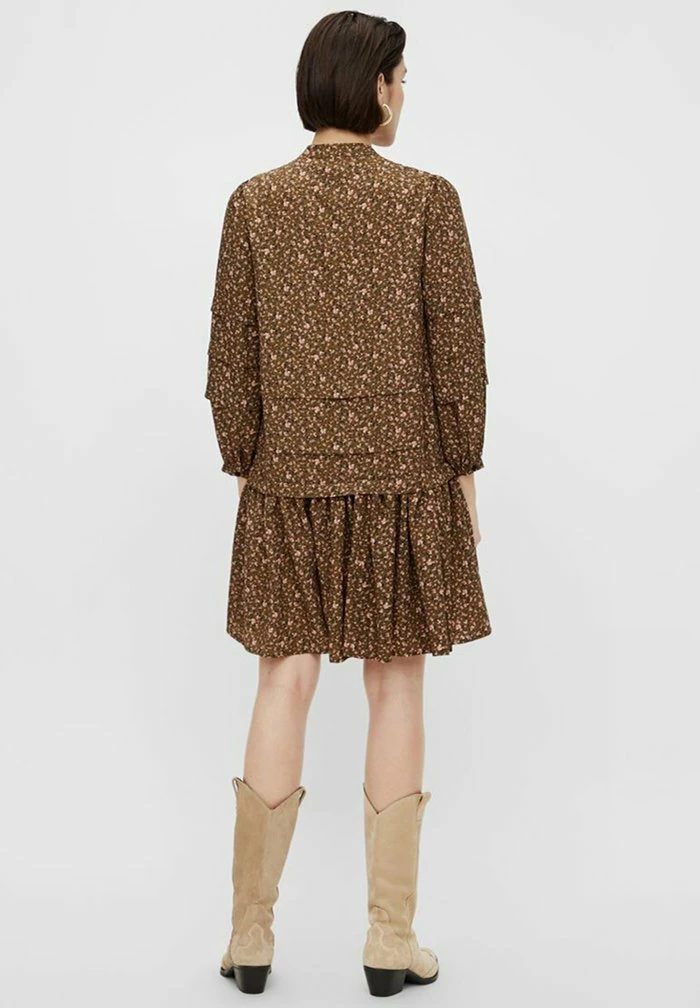 YASLALLA - Robe De Jour - Capulet Olive 3 YASLALLA - Robe De Jour - Capulet Olive – Image 3