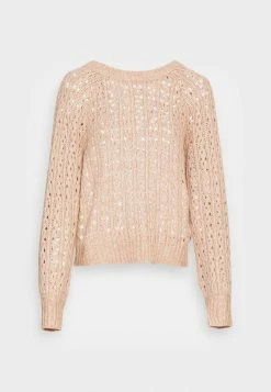 YASDOLMI - Pullover - Sand Dollar Melange -YAS Soldes Boutique 94062900884d49a1b8268b0e86189a33