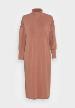 YAS COMO ZIP DRESS ICON - Robe De Jour - Cognac -YAS Soldes Boutique 940860783f234a0cb2d6fc58b8c2f4d3