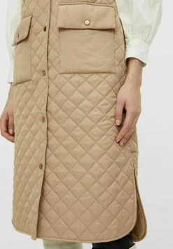 YASCEHANA - Veste Sans Manches - Tan -YAS Soldes Boutique 9479a8f9489d4670b40b521cec5a0b96