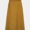 YASPASPA MIDI SKIRT - Jupe Trapèze - Butternut