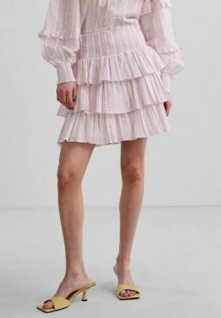 ROCK YASPRISMA - Jupe Plissée - Star White