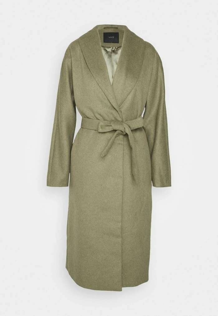 YASVERTIRA COAT - Manteau Classique - Vetiver 5 YASVERTIRA COAT - Manteau Classique - Vetiver – Image 5