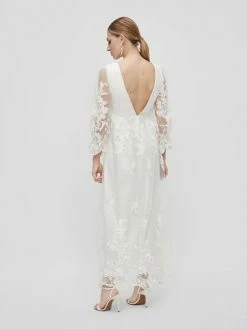 YASBRIDIE MAXI DRESS - Robe De Cocktail - Star White -YAS Soldes Boutique 95fd61695ff748efaa63184356a20e35