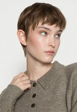 YASFINO POLO - Pullover - Vetiver -YAS Soldes Boutique 96247b6a4dd44c138b6bad4864e573ec