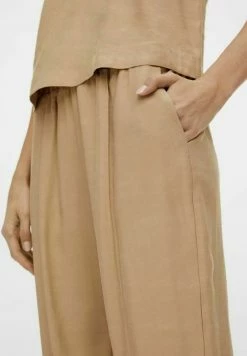 YASMOLLA - Pantalon Classique - Tan -YAS Soldes Boutique 96de37e429c547bca2bca46f7d869eb1