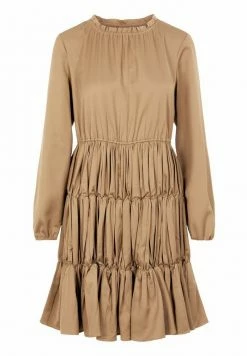 YASTAFETTA - Robe De Jour - Warm Taupe 11 YASTAFETTA - Robe De Jour - Warm Taupe -YAS Soldes Boutique 97ba6dfaea2c4d4cad30aa09a0518e7e