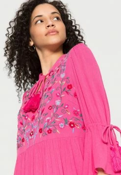 YAS CHELLA TUNIC DRESS - Robe De Jour - Fandango Pink -YAS Soldes Boutique 97e587d9090a47c7a27ec255eeeaf4cd