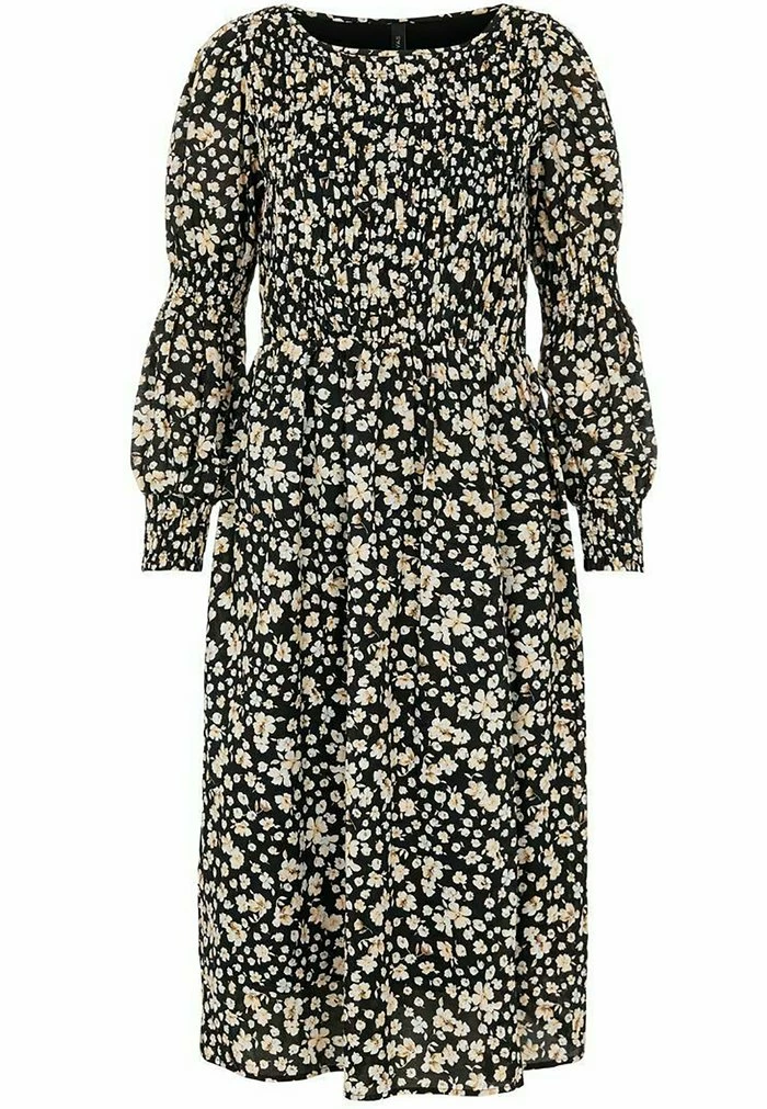 YAS Robe De Jour - Black 1 YAS Robe De Jour - Black