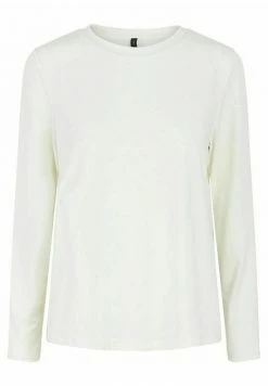 YAS T-shirt à Manches Longues - Bright White
