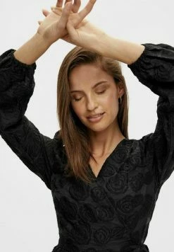 YAS KLEID BIRDIE - Robe De Jour - Black -YAS Soldes Boutique 98cd64f317a446d68e7c57657593ad71