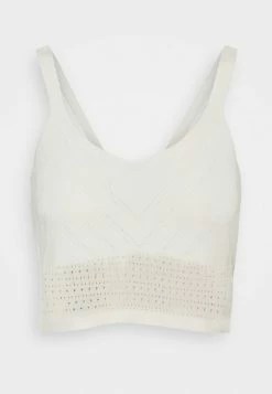 YASFALERMO CROPPED - Débardeur - Eggnog