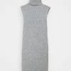 YAS Robe Pull - Light Grey Melange