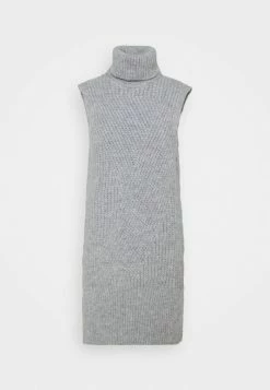 YAS Robe Pull - Light Grey Melange