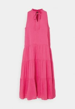 YASVELO MIDI DRESS - Robe De Jour - Fandango Pink