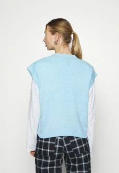 YASLOLA GILET - T-shirt Imprimé - Della Robbia Blue -YAS Soldes Boutique 9ec8e1b195564aae81999ff0e4ee9d0e
