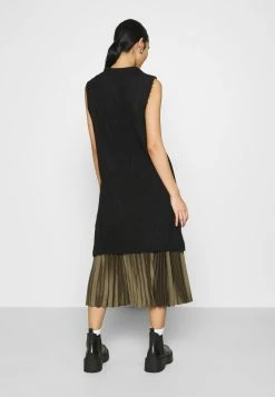 YASZAL LONG WAISTCOAT - Débardeur - Black -YAS Soldes Boutique 9fe74956b13e4433ad43f1b822d93f94