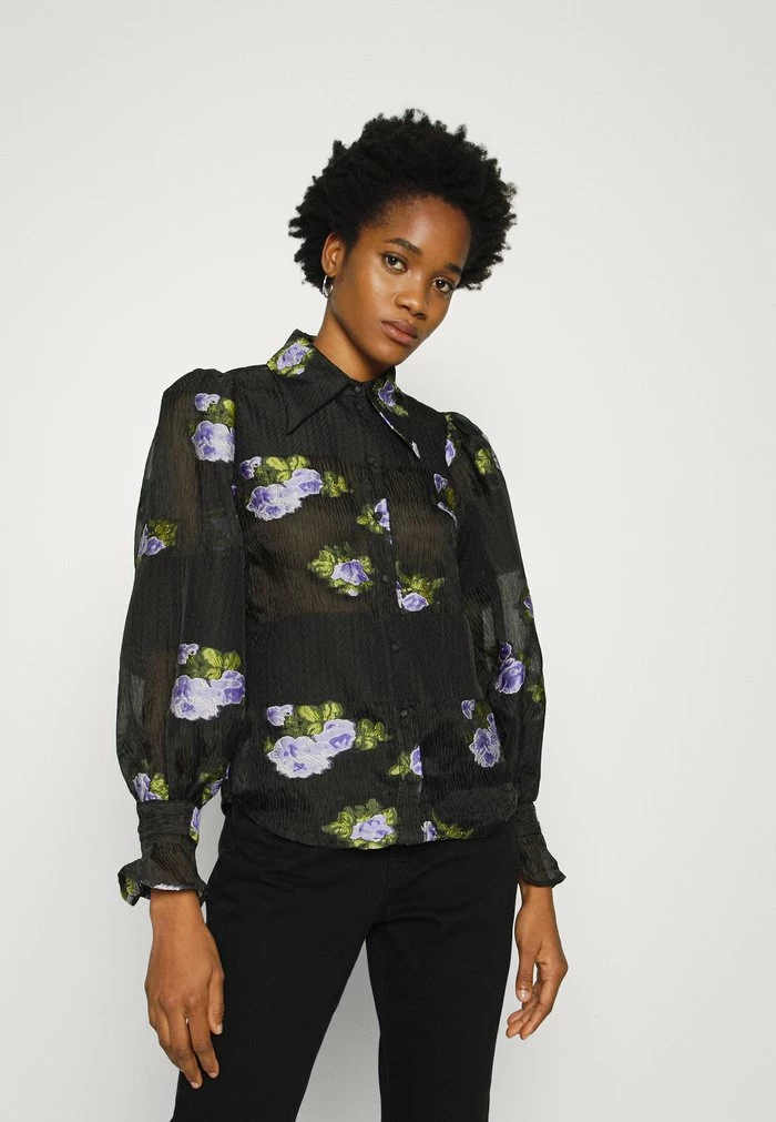 YASBOOM SHIRT - Chemisier - Black 1 YASBOOM SHIRT - Chemisier - Black