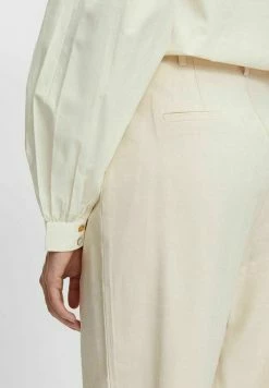 CROPPED HOSE YASPERFA - Pantalon Classique - Tapioca -YAS Soldes Boutique a37bbb3e7c474451ba4d3a478ca3fcc9