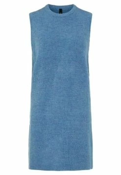 YASZAL LONG WAISTCOAT - Débardeur - Dusty Blue -YAS Soldes Boutique a638d155b5b348cab0762138a70c6400