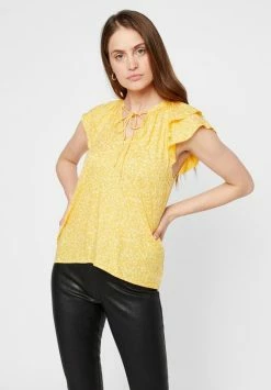 MIT KURZEN ÄRMELN YASJANICE - Blouse - Citrus