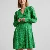 YAS Robe Chemise - Island Green