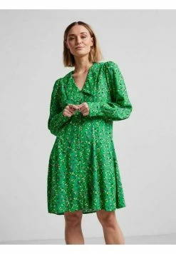 YAS Robe Chemise - Island Green