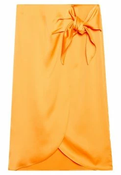 YASCADMI MIDI SKIRT - Jupe Trapèze - Cadmium Yellow