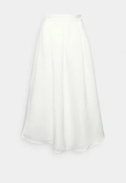 YASDINA ANKLE SKIRT - Jupe Trapèze - Star White