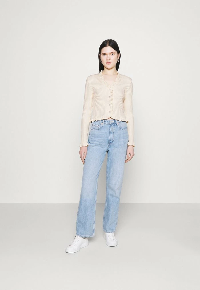 YASNANCY CARDIGAN - Gilet - Eggnog 2 YASNANCY CARDIGAN - Gilet - Eggnog – Image 2