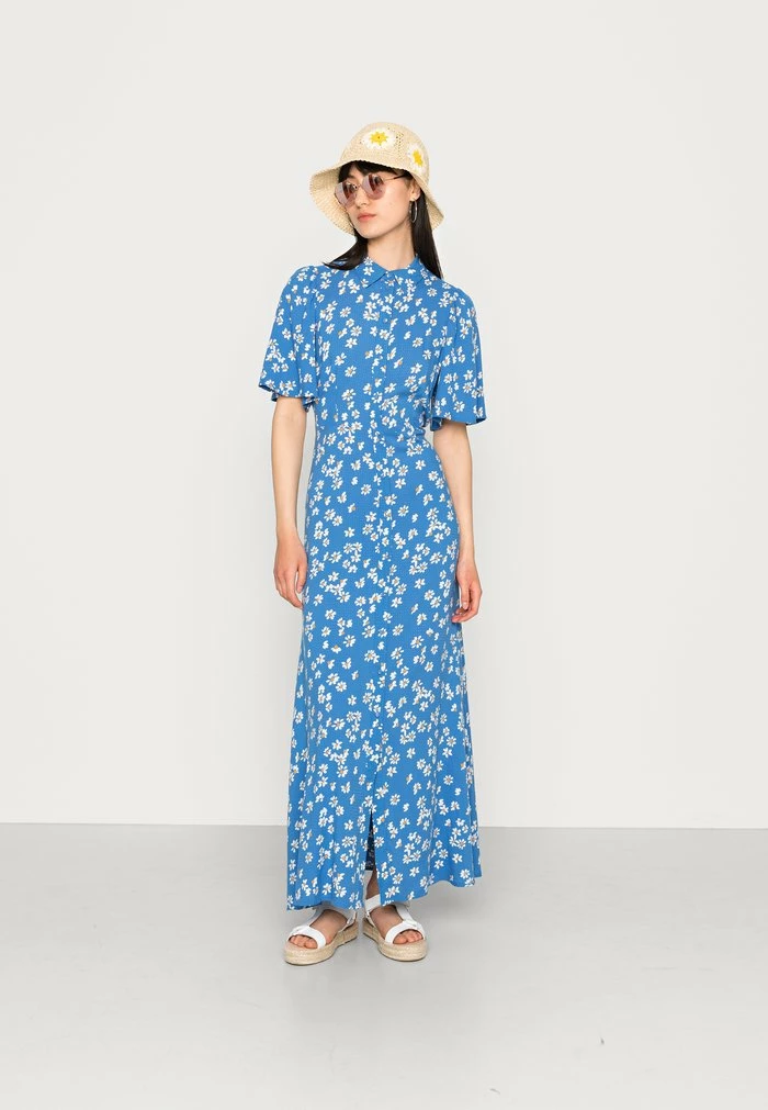 YAS LIMO ANKLE DRESS - Robe Longue - Regatta Limo 2 YAS LIMO ANKLE DRESS - Robe Longue - Regatta Limo – Image 2