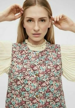 YAS Veste Sans Manches - Rosewood 9 YAS Veste Sans Manches - Rosewood -YAS Soldes Boutique a868bcd56fd54227ad979c414ee16616