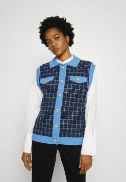 YASMARINA VEST - Pullover - Black/marina