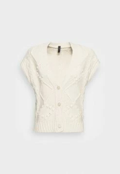 YASTHILDE VEST - Gilet - Eggnog -YAS Soldes Boutique a9f517e1003c4b388ff173ba4be37a3f