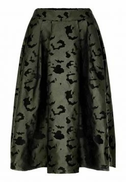 YAS Jupe Trapèze - Olive Night -YAS Soldes Boutique aac5f70c614443dc838c667a095c8825