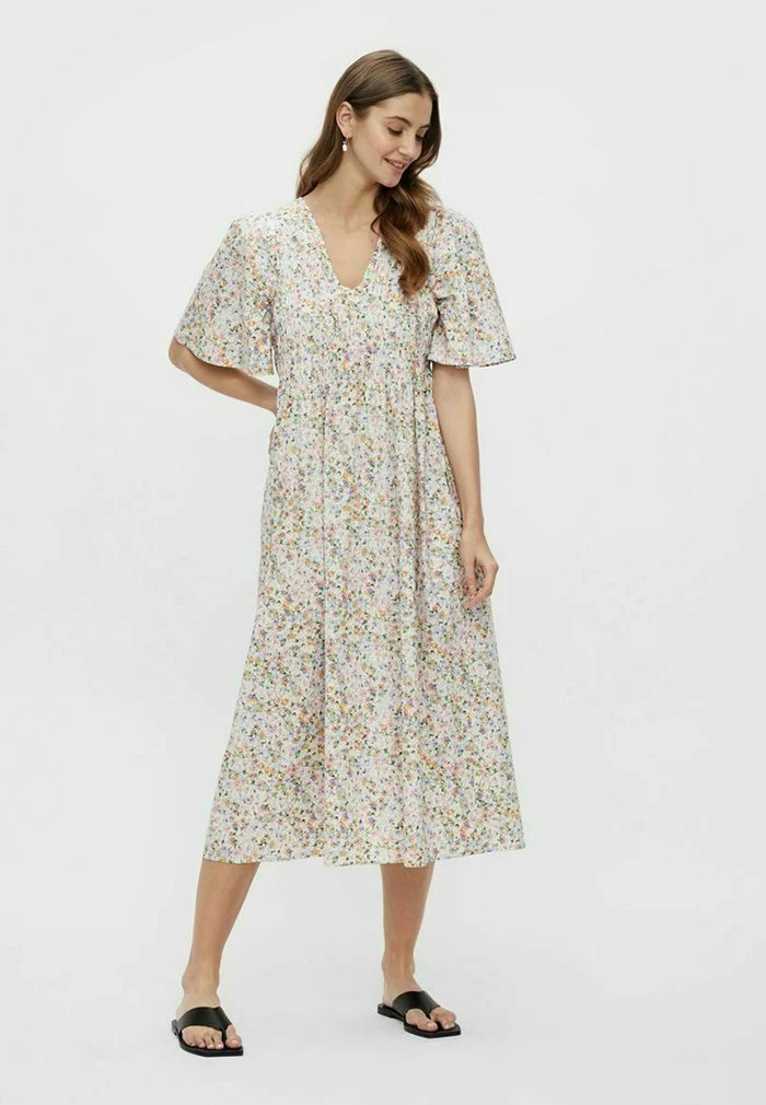 YASVEJA - Robe Longue - Eggnog 2 YASVEJA - Robe Longue - Eggnog – Image 2