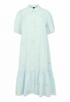 YASFIELDFLOWER - Robe Chemise - Whispy Blue -YAS Soldes Boutique ab5811c59d4147a698ffc9c6af31e408