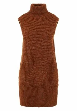 YAS Robe Pull - Mocha Bisque -YAS Soldes Boutique acd045619c0b40558528ca9bac67bf00