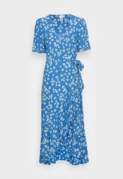 YAS LIMO MIDI WRAP DRESS - Robe De Jour - Regatta -YAS Soldes Boutique ace9ac75507c403db1d571a50b39fdfe