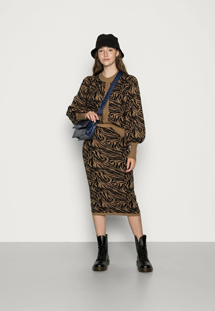 YASHALLI MIDI SKIRT - Jupe Crayon - Halli 2 YASHALLI MIDI SKIRT - Jupe Crayon - Halli – Image 2