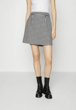 YASJULIETTE SKIRT - Minijupe - Black/white