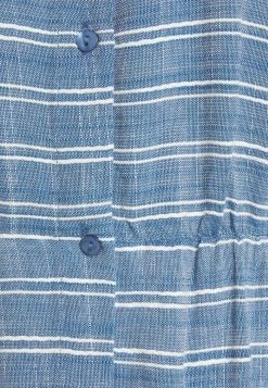 YASELMA LONG SHIRT DRESS - Robe De Jour - Cashmere Blue/white -YAS Soldes Boutique af012794a4c44728b78ab6c09364d01d