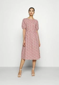 YASBARRY MIDI DRES - Robe De Jour - Eggnog/barry