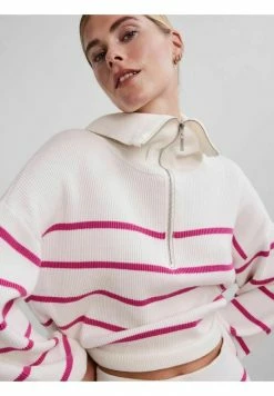 YAS Sweat Polaire - Star White -YAS Soldes Boutique b08ce0969af0413da30e0b48cd8cb5ed