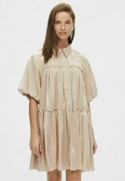 YAS Robe Chemise - Rose Smoke