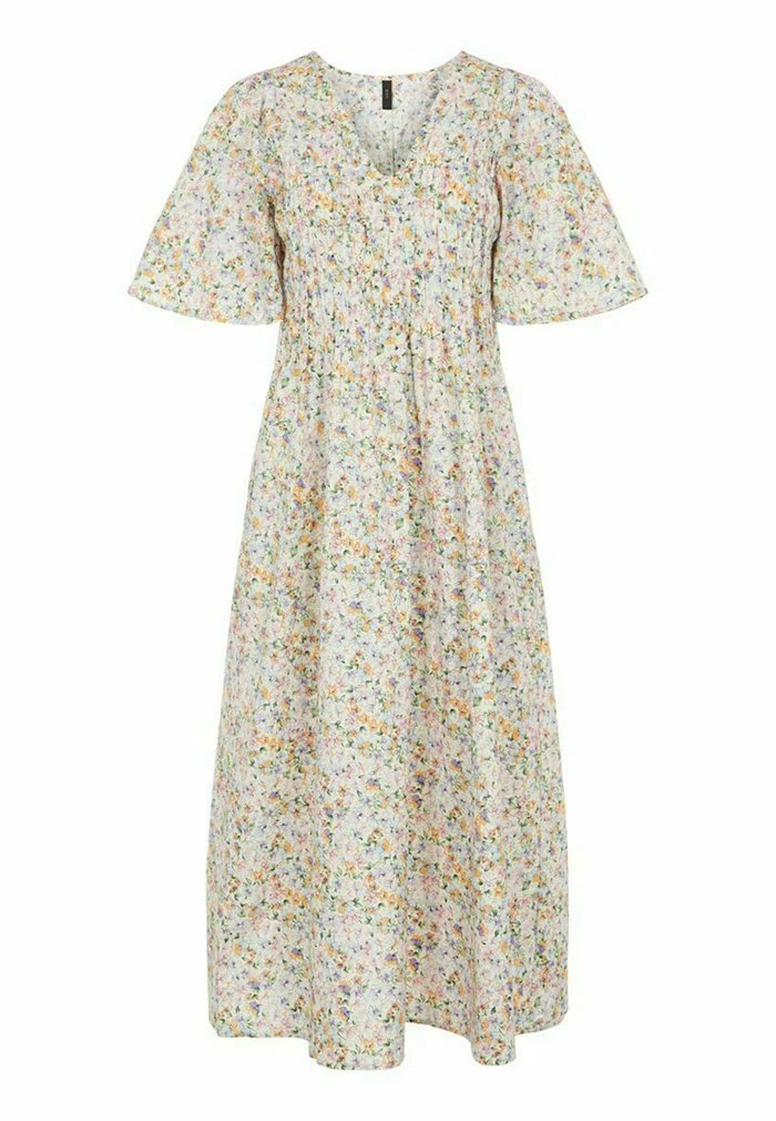 YASVEJA - Robe Longue - Eggnog 6 YASVEJA - Robe Longue - Eggnog – Image 6